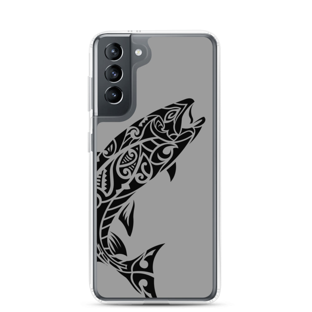 Samsung Case - Rainbow Trout - Grey - Tribewear Outdoors