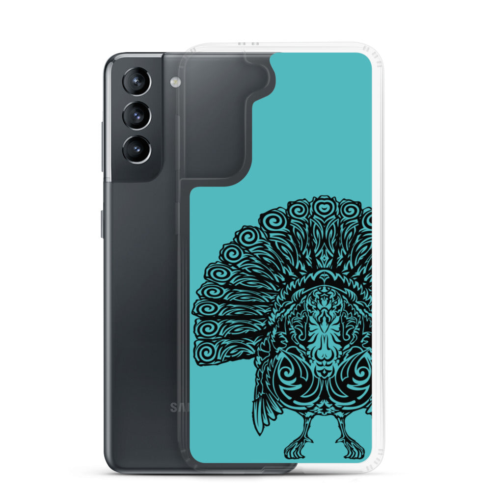 Samsung Case - Wild Turkey - Teal - Tribewear Outdoors