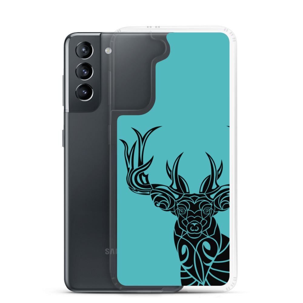 Samsung Case - Whitetail Deer - Teal - Tribewear Outdoors