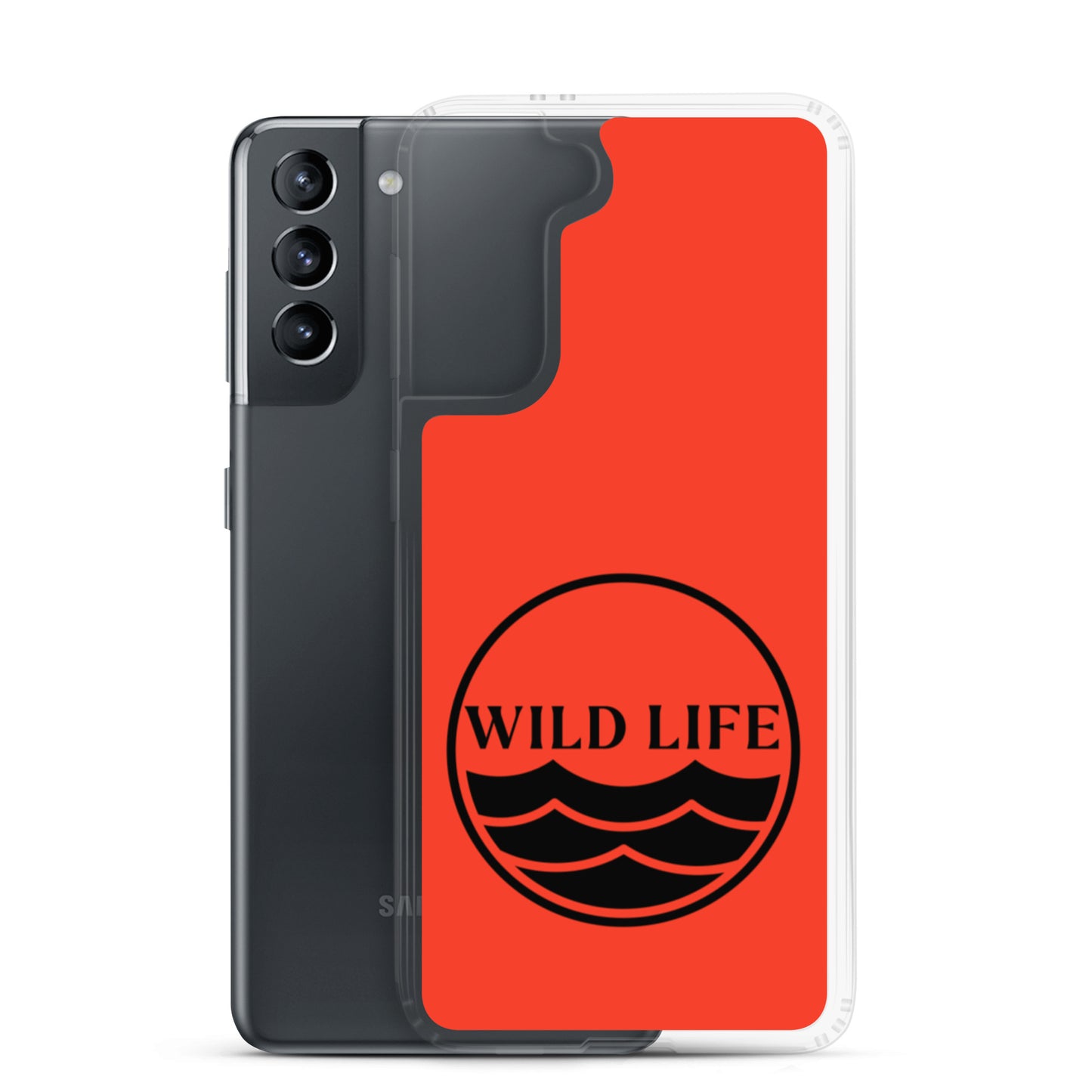 WILD LIFE Samsung Case - Fire Orange