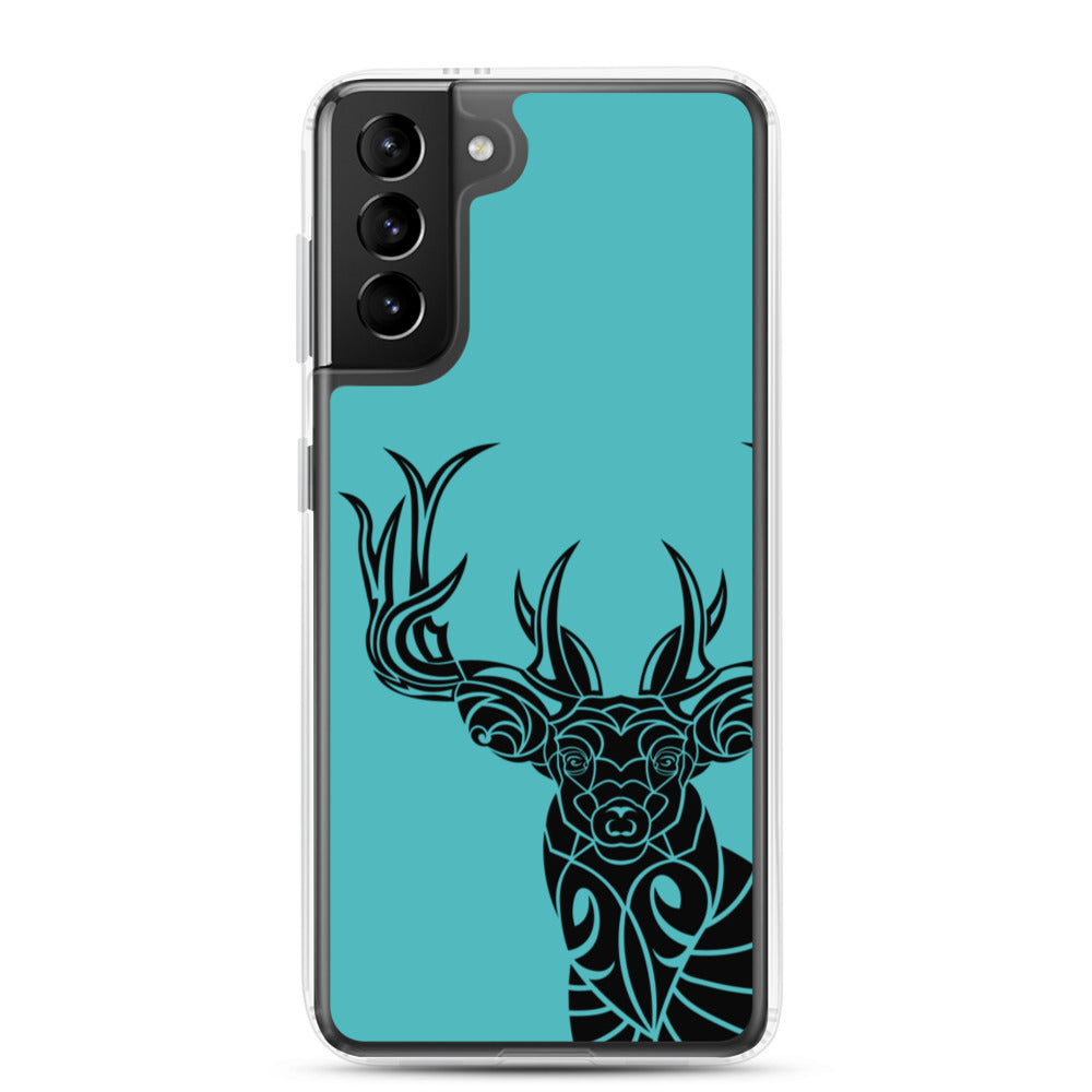 Samsung Case - Whitetail Deer - Teal - Tribewear Outdoors