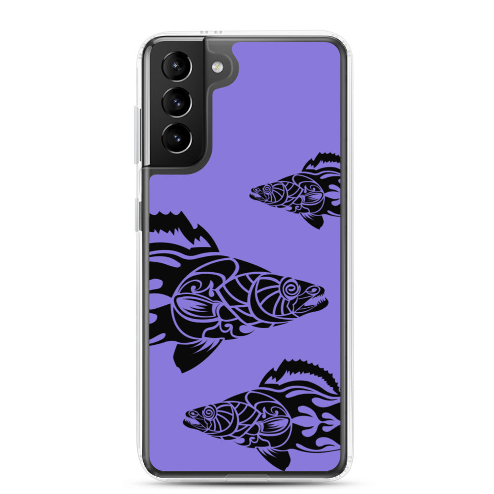 Samsung Case - Walleye - Purple - Tribewear Outdoors