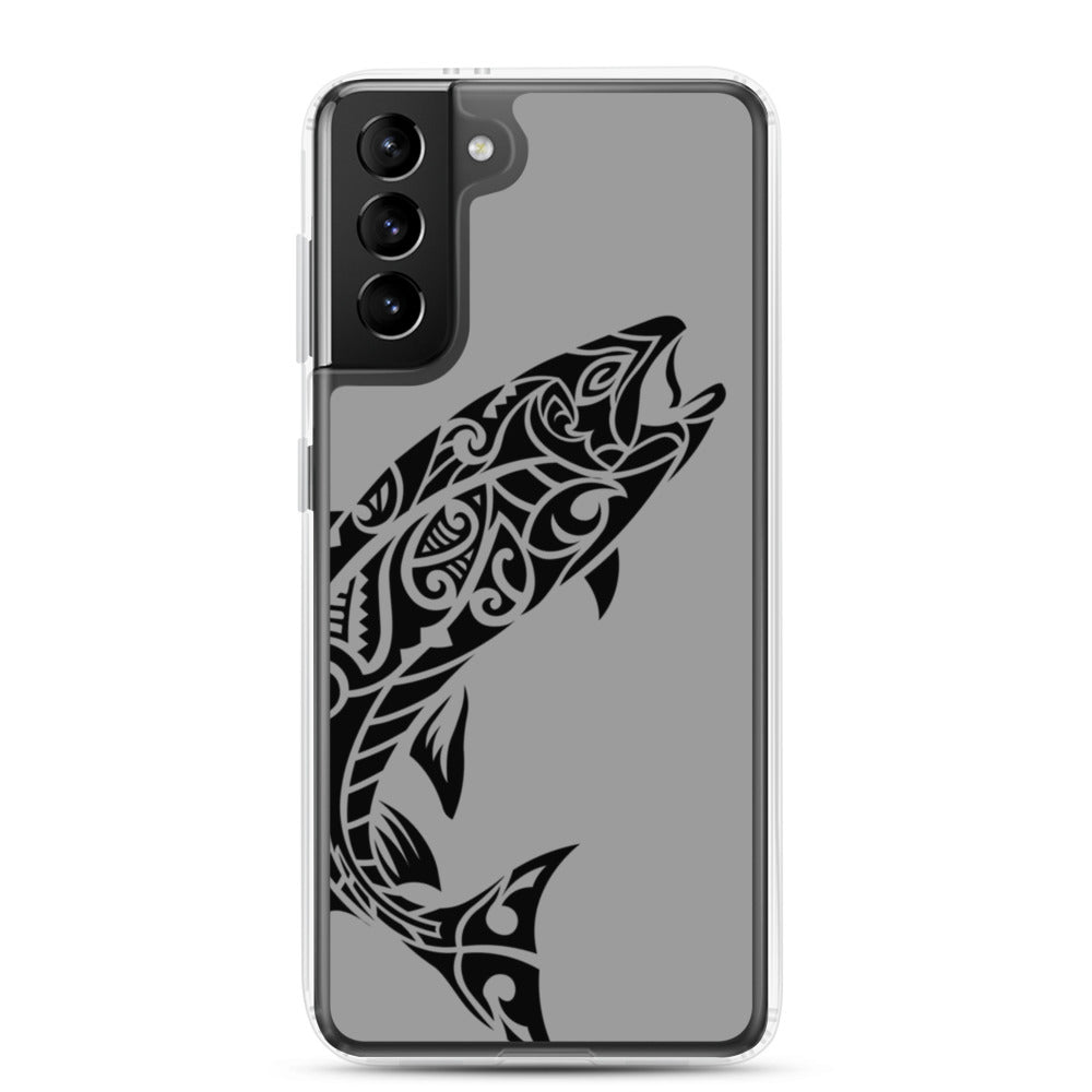 Samsung Case - Rainbow Trout - Grey - Tribewear Outdoors