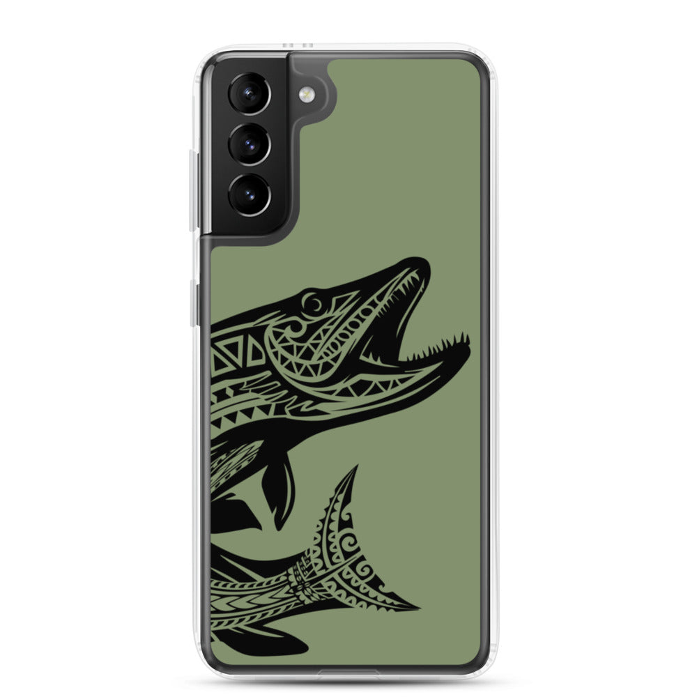 Samsung Case - Muskie - Camo Green - Tribewear Outdoors