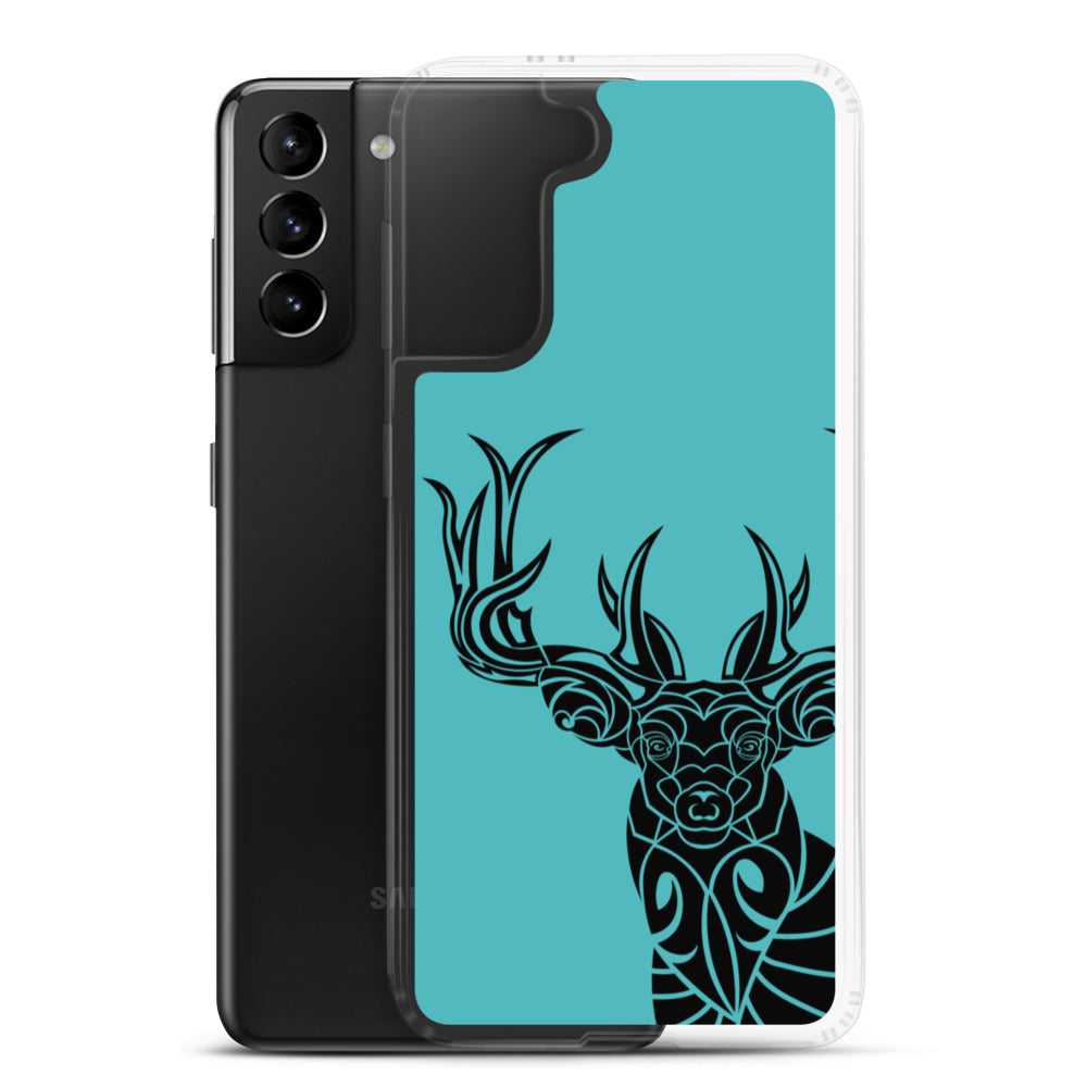 Samsung Case - Whitetail Deer - Teal - Tribewear Outdoors