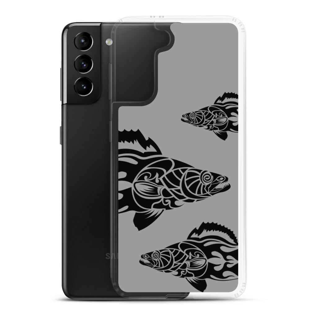 Samsung Case - Walleye - Grey - Tribewear Outdoors