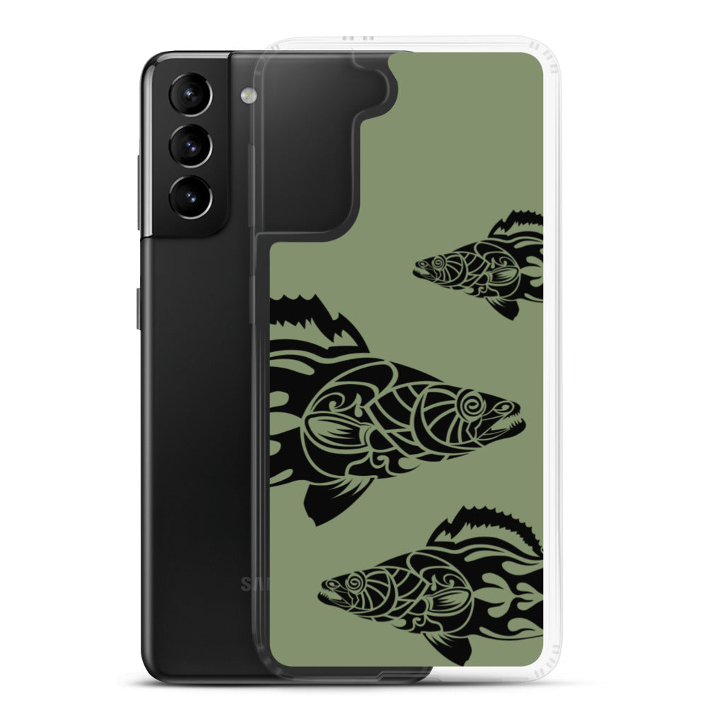 Samsung Case - Walleye - Camo Green - Tribewear Outdoors