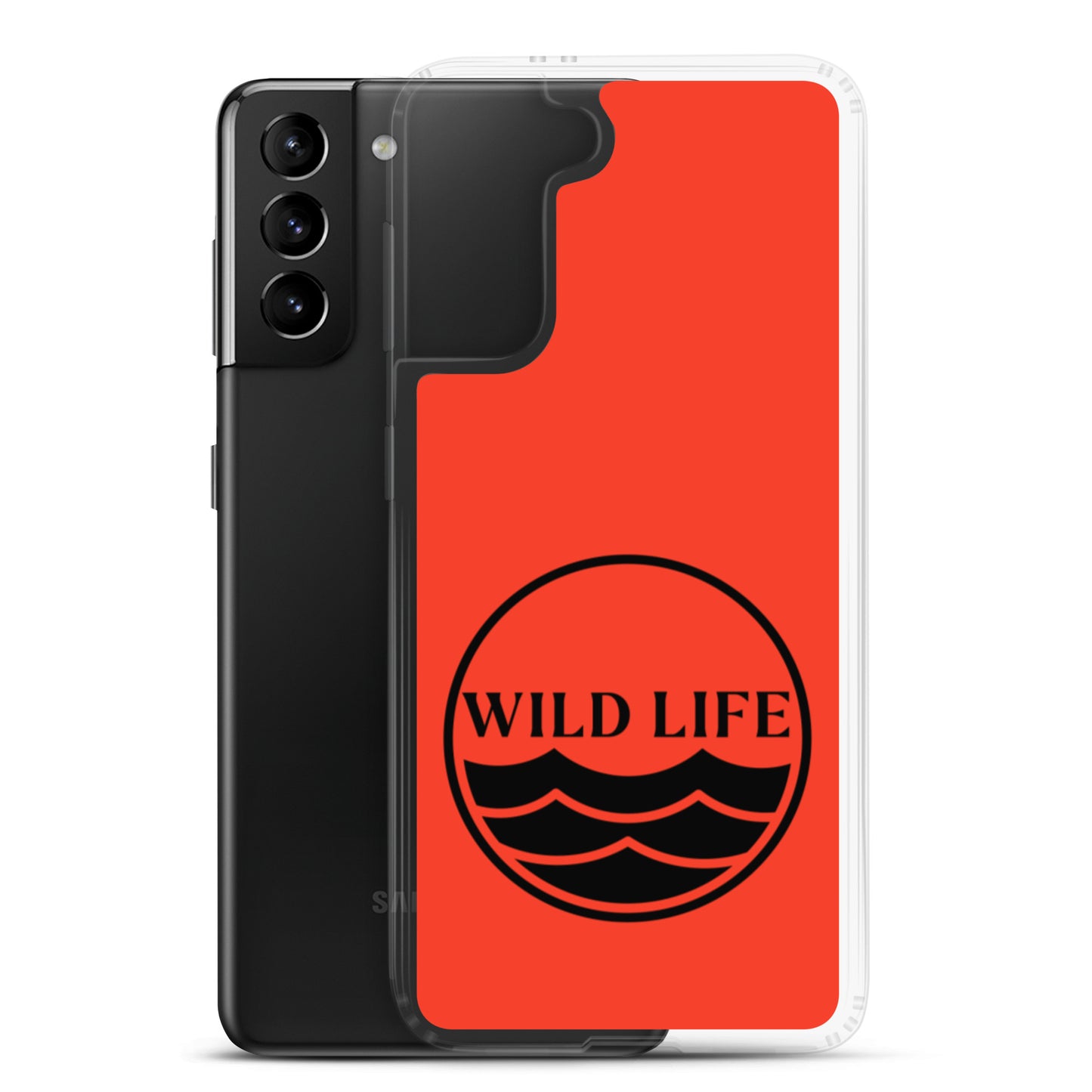 WILD LIFE Samsung Case - Fire Orange