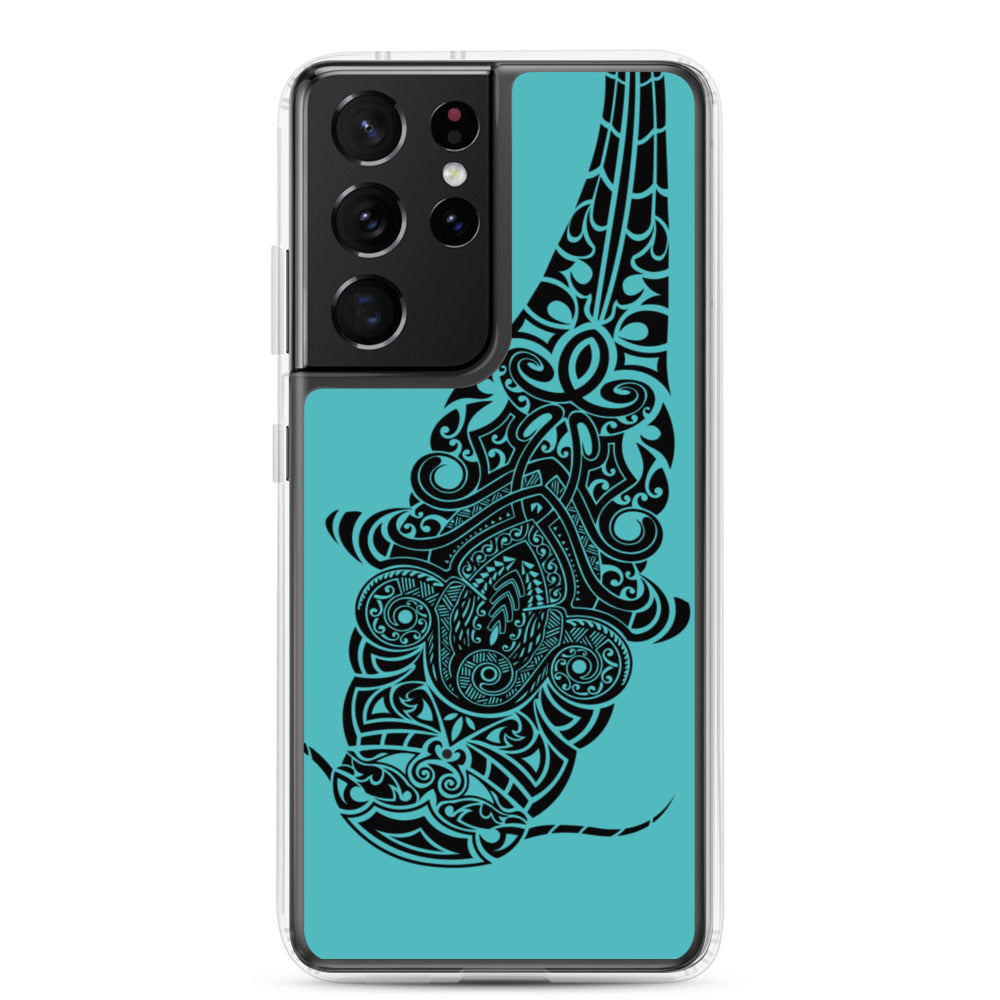 Samsung Case - Flathead Catfish - Teal - Tribewear Outdoors