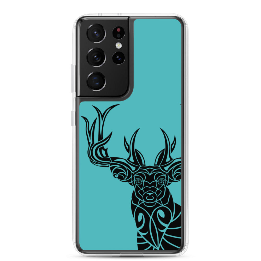 Samsung Case - Whitetail Deer - Teal - Tribewear Outdoors