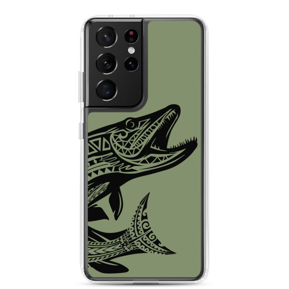 Samsung Case - Muskie - Camo Green - Tribewear Outdoors