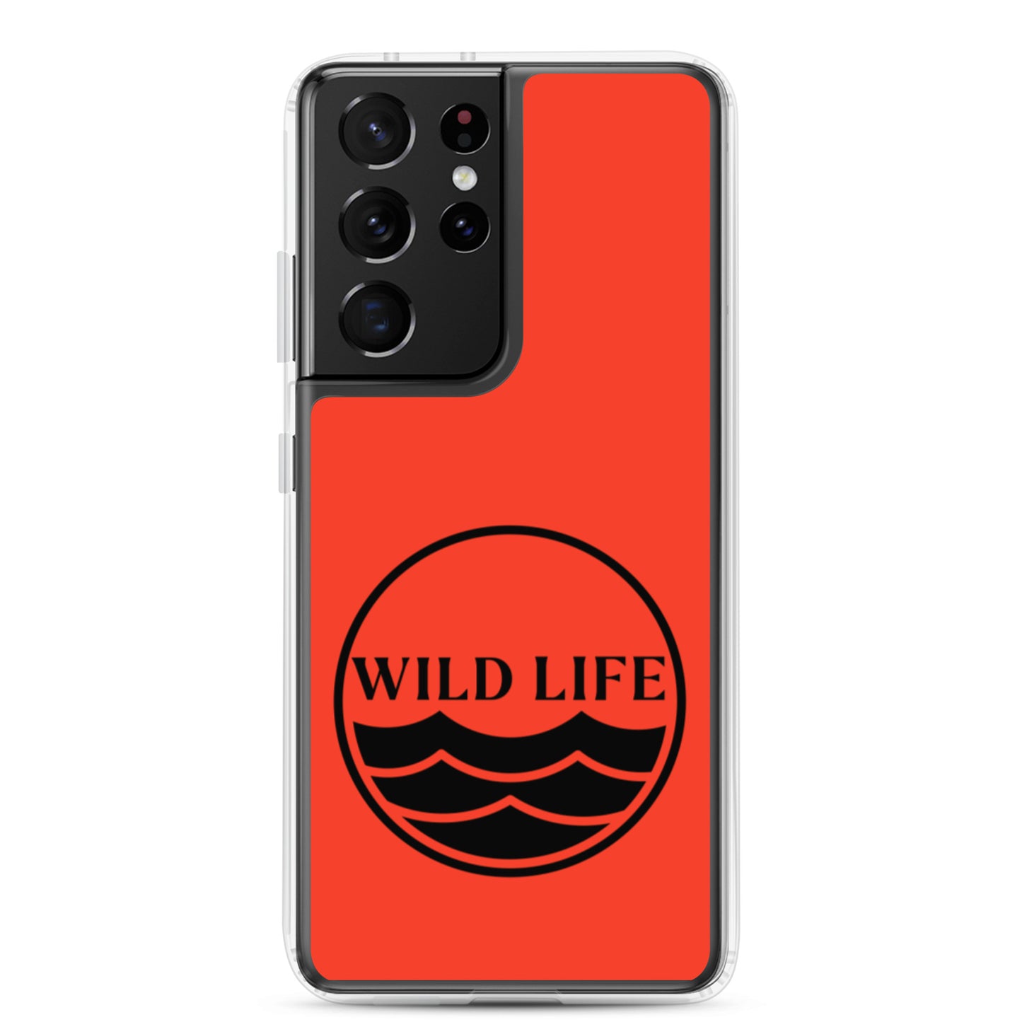 WILD LIFE Samsung Case - Fire Orange