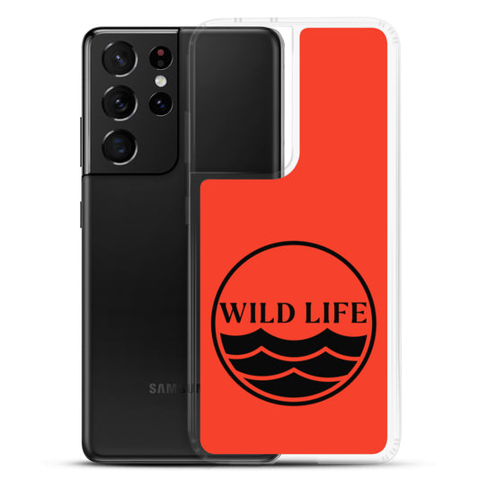 WILD LIFE Samsung Case - Fire Orange