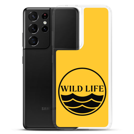 WILD LIFE Samsung Case - Yellow