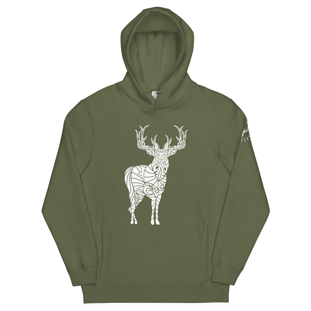 Women's Hoodie - Whitetail Deer (Full design)