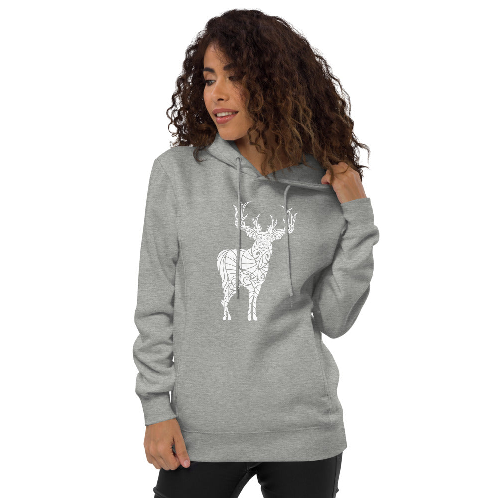 Women's Hoodie - Whitetail Deer (Full design)