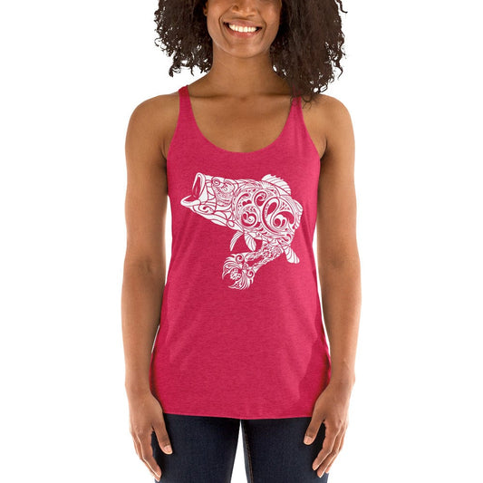 Women's Tank - Largemouth Bass - Tribewear Outdoors