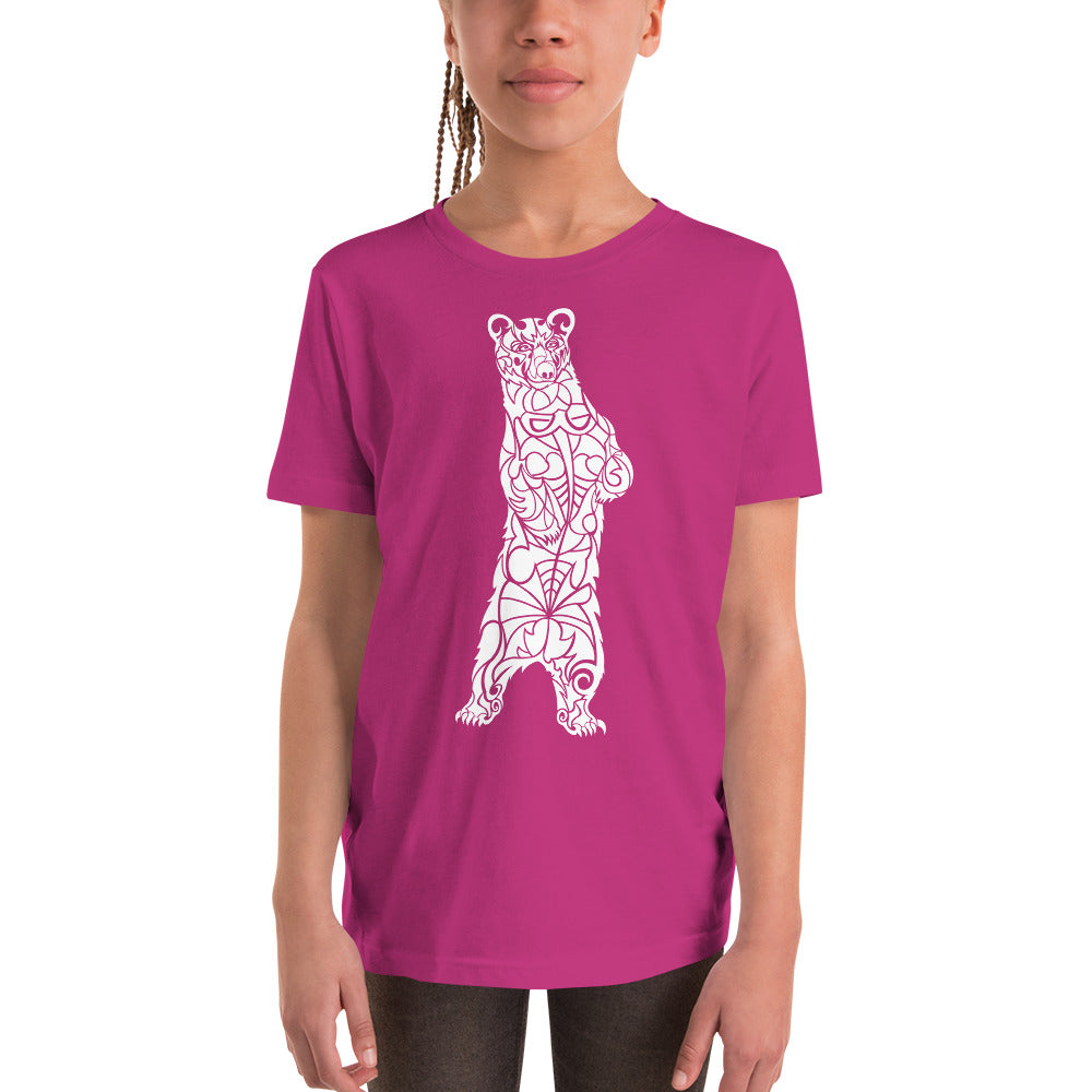 Youth T-Shirt - Black Bear - Tribewear Outdoors